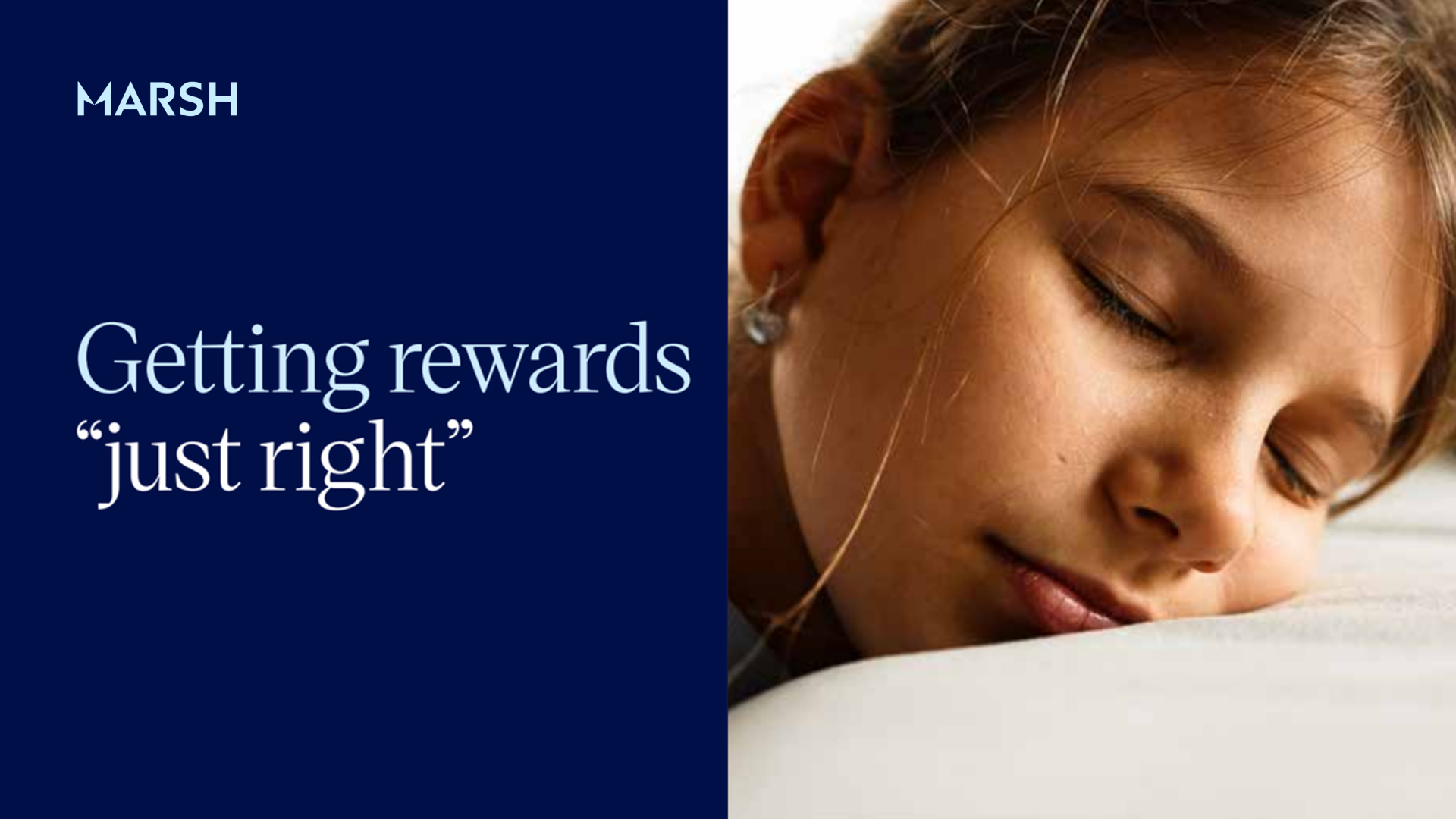 Getting rewards "just right"