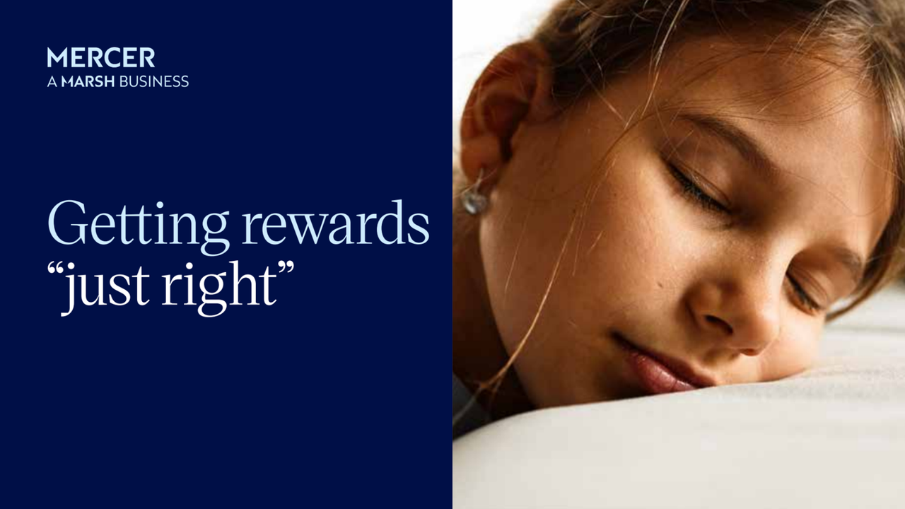 Getting rewards "just right"