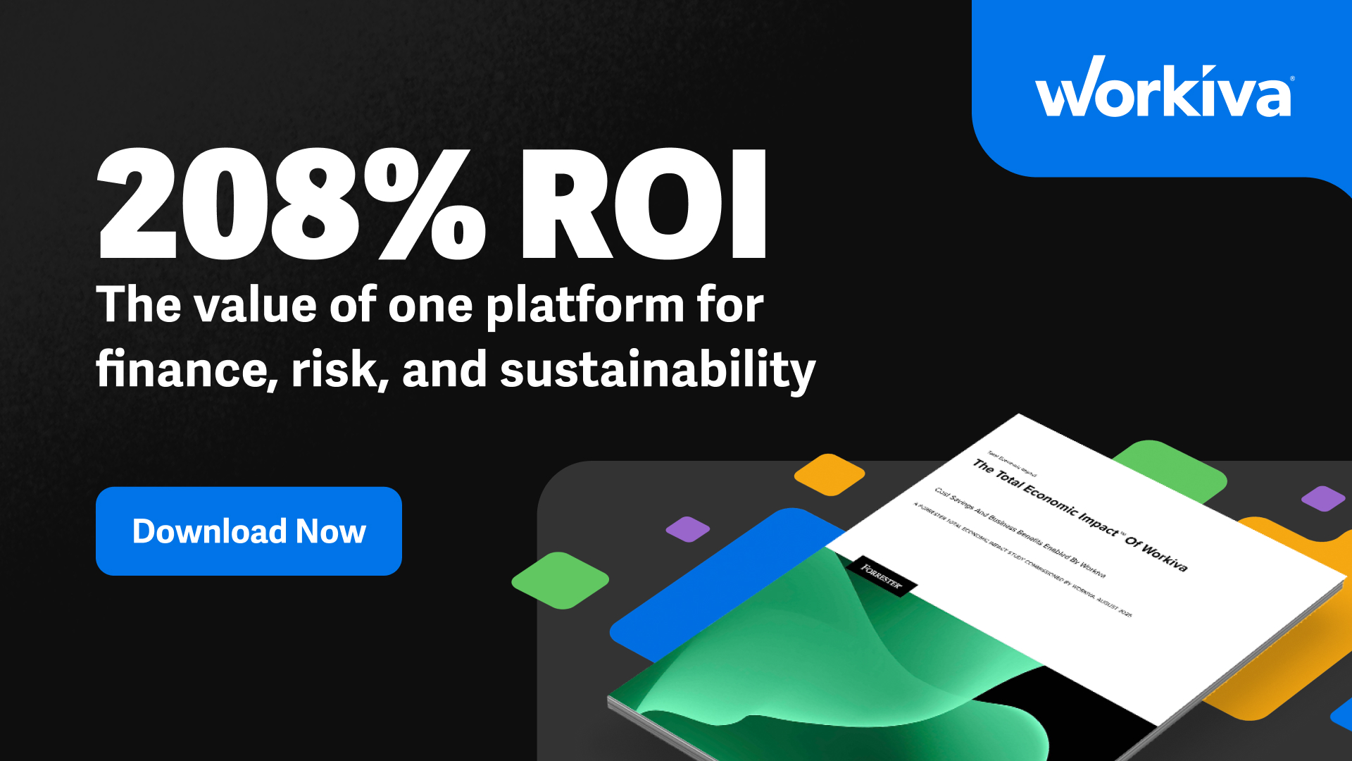 Learn How Organizations Drive Efficiency and a 208% ROI by Unifying Finance, Sustainability, and Audit