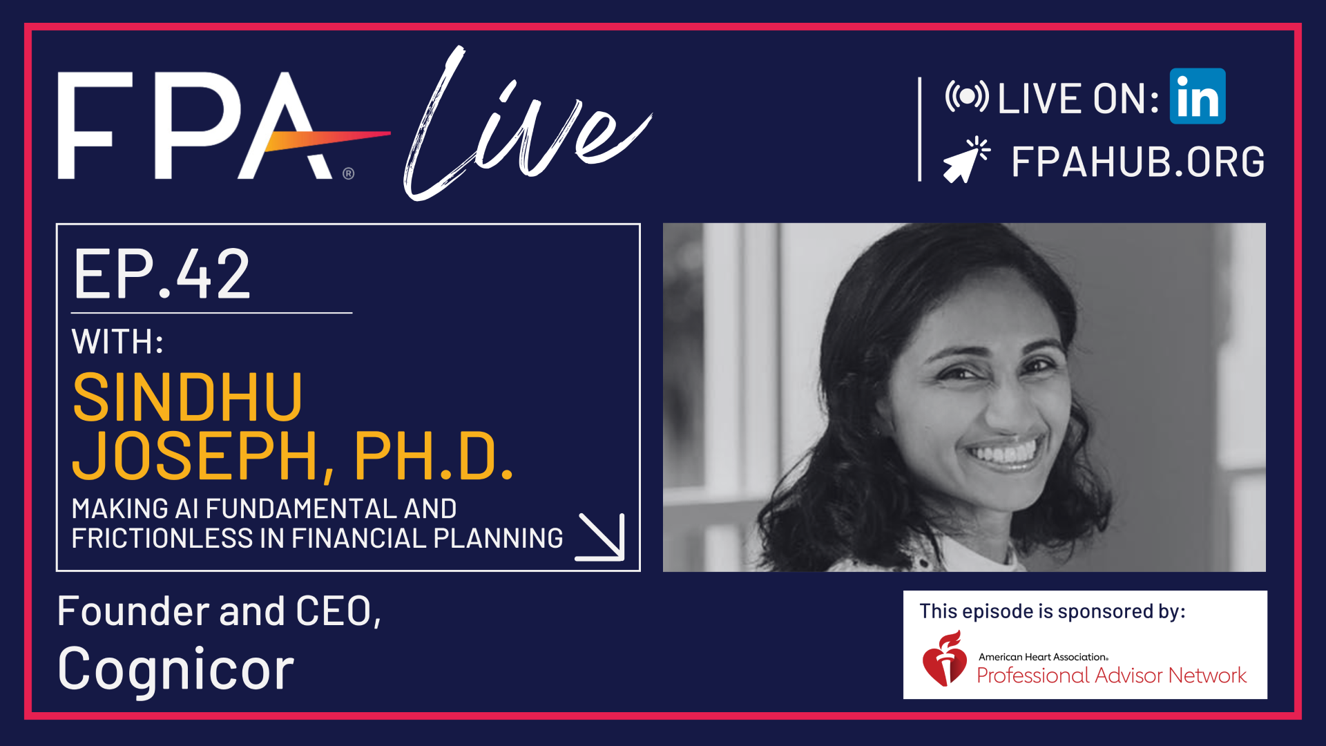 FPA LIVE: Sindhu Joseph on AI as an Intelligence Layer for Planners