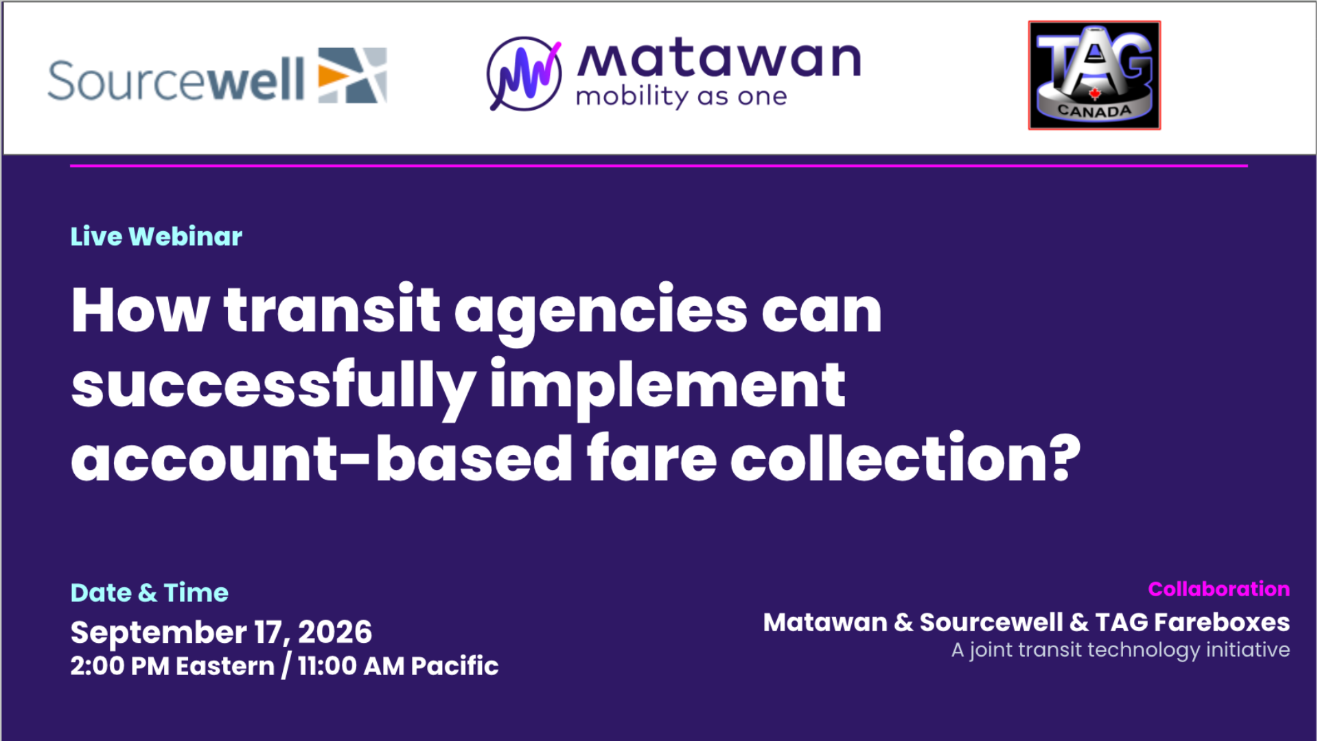 How transit agencies can successfully implement account-based fare collection?