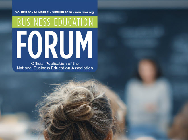 Business Education Forum Volume 80,  Number 2, Summer 2026