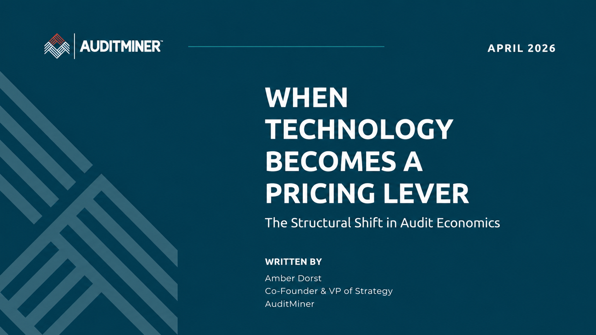 When Technology Becomes a Pricing Lever