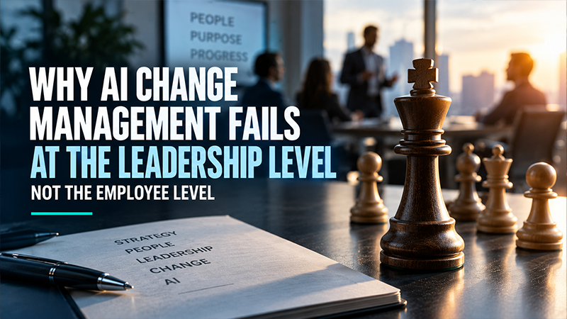 Why AI Change Management Fails at the Leadership Level