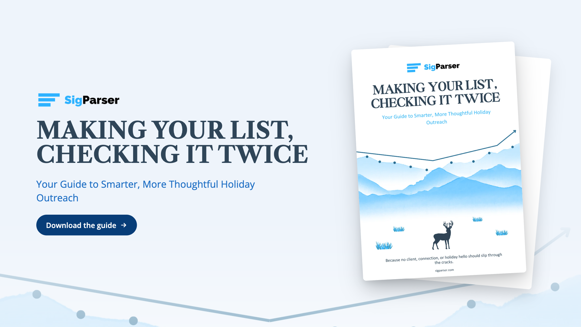 Making Your List, Checking It Twice