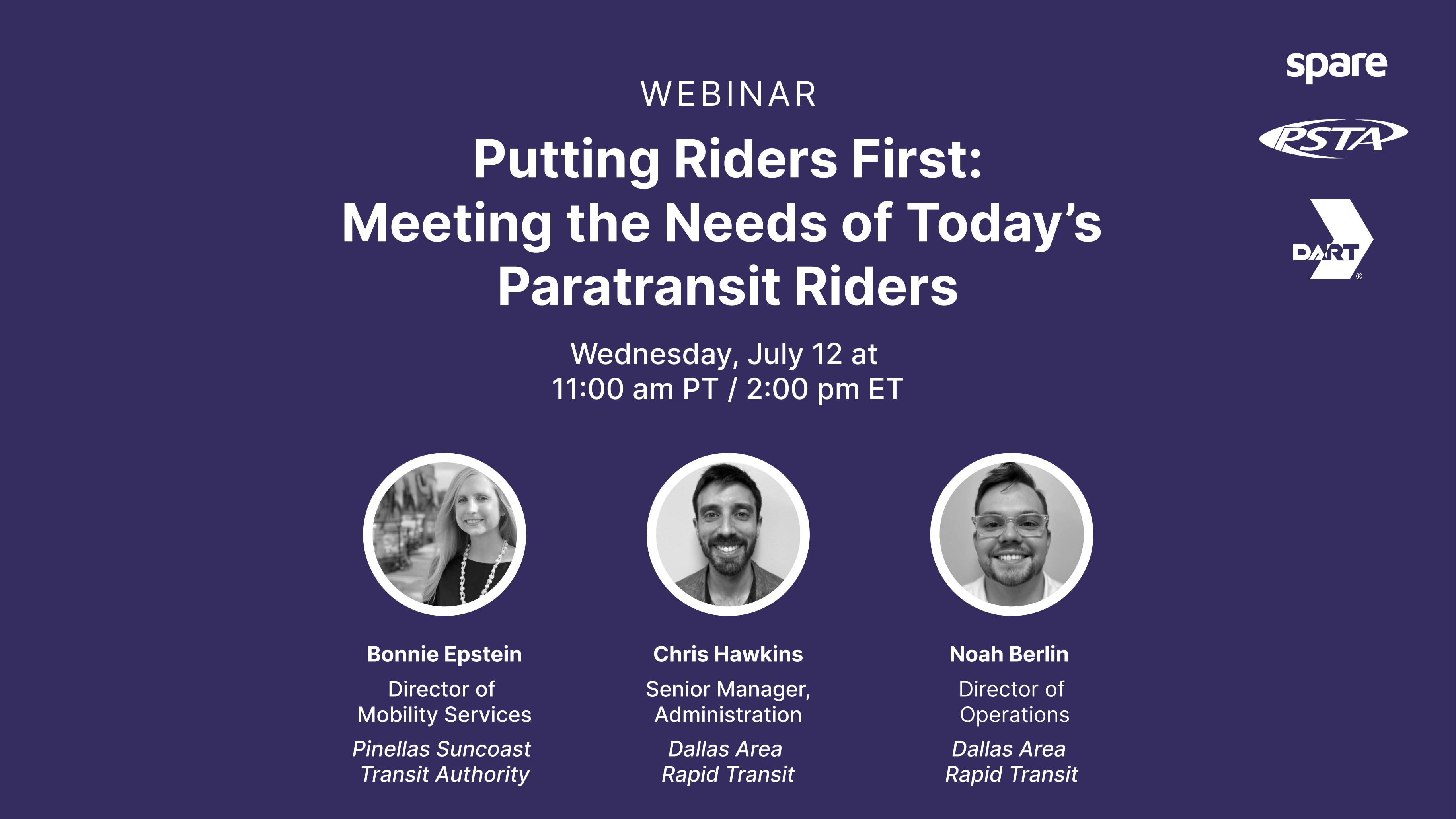Putting Riders First: Meeting the Needs of Today's Paratransit Riders