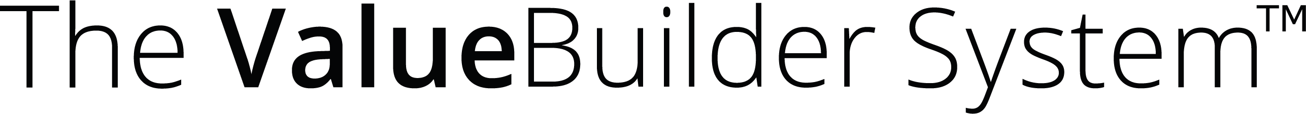 The Value Builder System logo